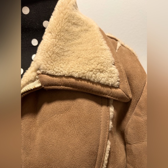 Vintage Sawyer of Napa Californian Suede Shearlings Women’s Jacket - Picture 5 of 14